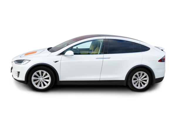 TESLA Seitenansicht © ITSM Partner eine Seitenansicht des ITSM Partner TESLA Model X mit geschlossenen Türen