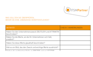 CHECKLISTEN MIND4SERVICE - GRATIS – Bild 3