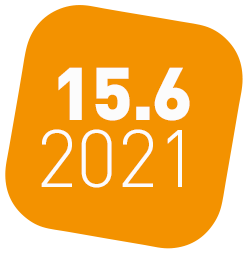 oranges Icon für den virtuellen ITSM Stammtisch von ITSM Partner am 15.Juni 2021