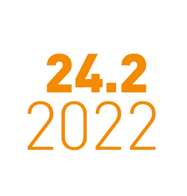 ITSM Stammtisch 24 Feb 2022 ITSM Partner Wien Icon mit dem Datum 24.2.2022
